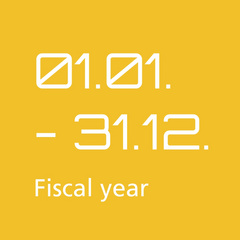01.01. - 31.12. fiscal year