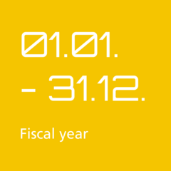 01.01. - 31.12. fiscal year