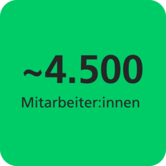 MHP hat circa 4.500 Mitarbeiterinnen und Mitarbeiter
