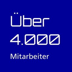 Über 4.000 Mitarbeiter